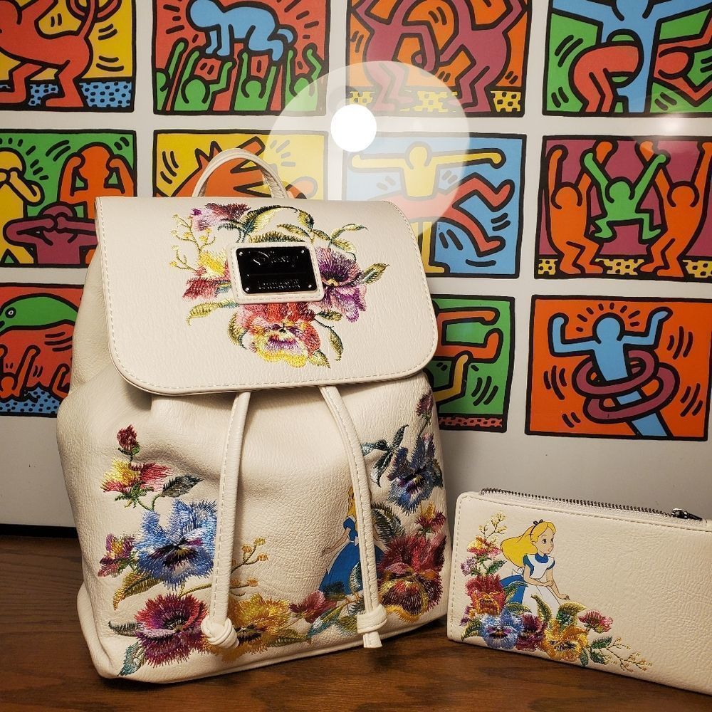 Loungefly Alice and wonderland backpack an…
